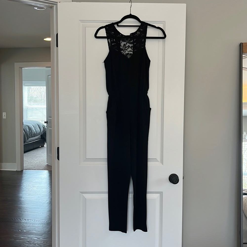 Black jumpsuit